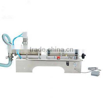 Hot sale semi automatic single head liquid filling machine for oil,perfume,mineral water,juice,soy milk G1WY