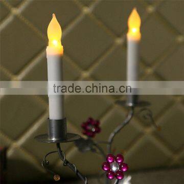 Yellow Flicking Tapper Candles Led Church Tealight Candle Flameless Flicking Tapper Candle Battery Operated Led Tealight photo-5