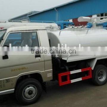 68hp 4*2 FORLAND 2m3 Mini Fecal Suction Tanker