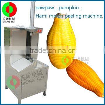 Stainess Steel Automatic Pawpaw Peeling Machine High Speed Watermelon Peeler Shenghui Pumpkin Peeling Machine photo-2
