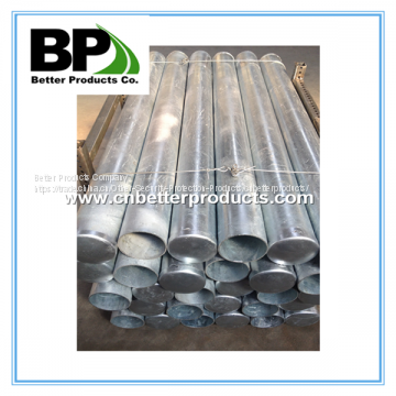 Galvanized and Powder Coated in Ground Steel Bollard photo-4