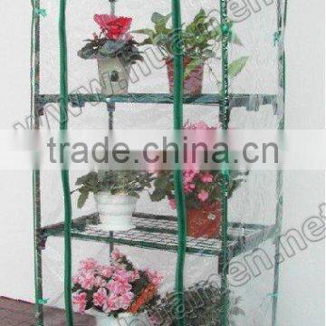 Easy Set up Translucence Mesh PE Greenhouse With Rolling up Door photo-3