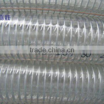 High Quality Clear Spiral Steel Wire Reinforced PVC Fuel Hose