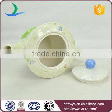 Simple Style Ranch Decal Ceramic Tea Pot For Home photo-3