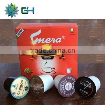 factory price empty K-cup coffee capsule wholesale