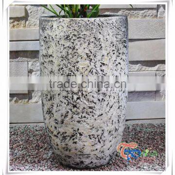 Garden Pot Antique Round Polyresin Flower Pots And Roman Vases photo-3