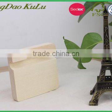 Eco friendly factory wholesale top quality pine wood wooden menu holder,wooden menu holder for sale