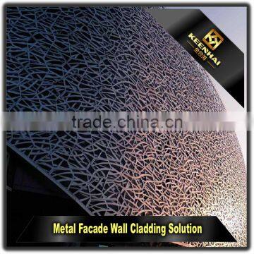 Architectural Laser Cutting Exterior Building Panels Aluminum Curtain Wall photo-6