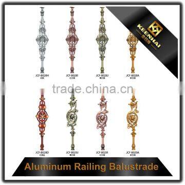 Luxury Design Decorative Powder Coated Aluminum Indoor Stair Handrail photo-3