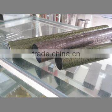 Custom Design Color Etching Pipe Stainless Steel for Decoration