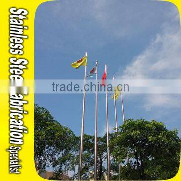 Powder Coated Stainless Steel Electric Flag Pole in Good Price photo-2