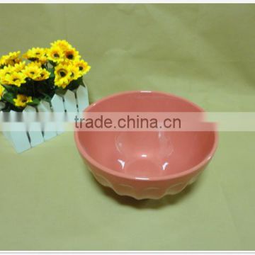 2014 New style korean style cheap ceramic fruit bowl