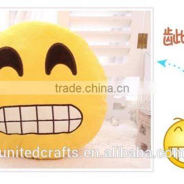 2016 Hot Emoji Cushion Smiley Face Expression Round Cushion Home Pillow photo-3