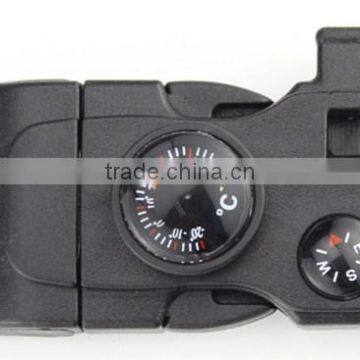 Multifunctional Cheap Paracord Whistle Buckle With Logo photo-4