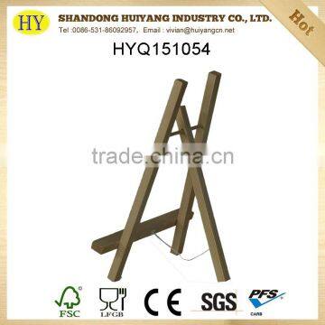 Custom Cheap Natural Wooden Easel Painting Stand for Kids Artists Students photo-2