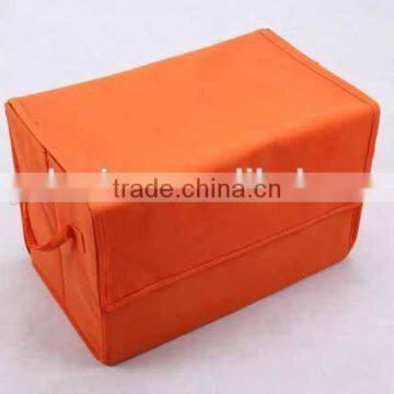 rectangular box with handle/non woven storage box