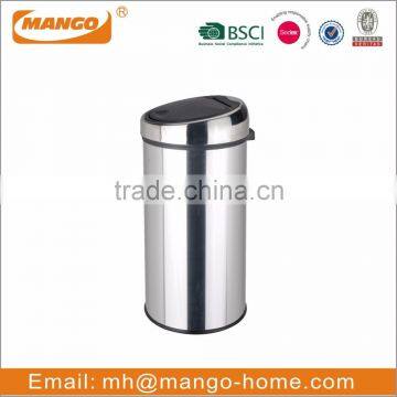 10L or 15L Round Stainless Steel Swing Lid Waste Bin photo-3