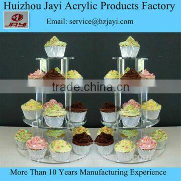 Wholesale Hot Sale Clear Acrylic Cake Stand Bakery Display Showcase Cabinet photo-2