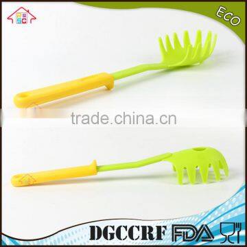 NBRSC Set of 6 Pieces Nylon Kitchen Utensil Plastic Cooking Tools Ladle Slotted Strainer Spatula Spoon Solid photo-5