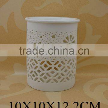 Hand Made Ceramic Frangrance Oil Burner With Tealight Candle photo-3