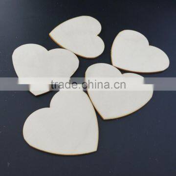 decorative wholesale wood heart shapes,art and crafts