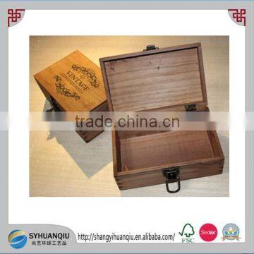 Custom order and high quality wooden dark box