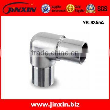 90 Degree Stainless Steel Round Tube Elbow Pipe Fittings Connectors photo-3