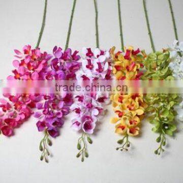 Single Blooming Orchid Artificial Orchid Flower Decorative Orchid Flowers Manufacturer photo-6