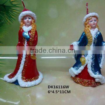 hot sale religious style russian girl candle