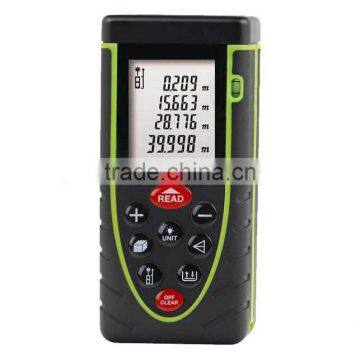 40m (131ft) Laser distance meter bubble level Rangefinder Range finder Tape measure tester