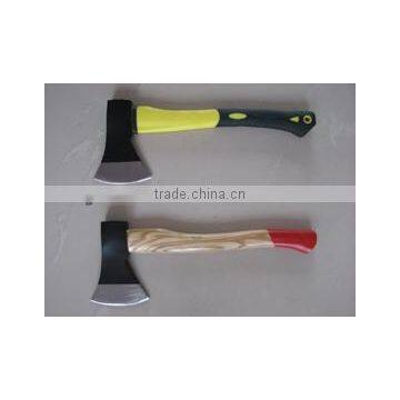 high quality axe with wooden handle