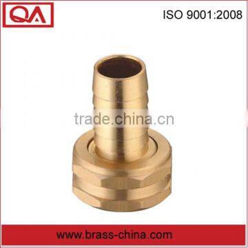 1/2" female brass repair garden hose connector