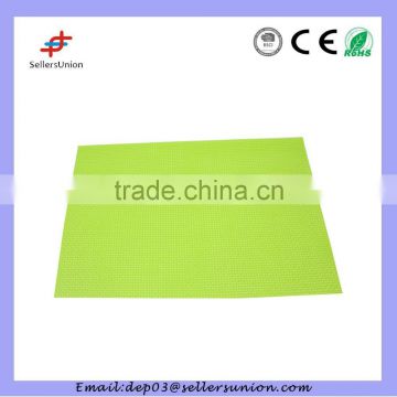 45*30cm vinyl solid pp placemats for restaurant