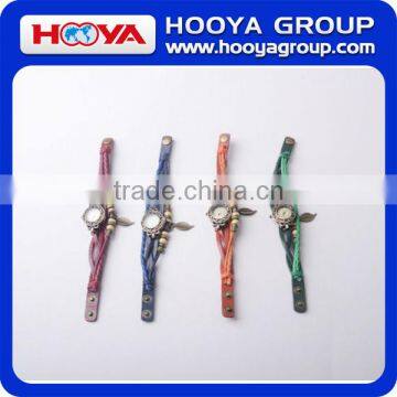 WQ13098 NEW Arrival Top Movement Watch Beautiful Leaf Decoration Custom Wrist Watch