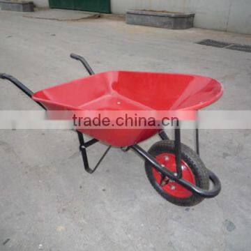 Pneumatic Wheel Wheel Type and Metal Tray Material heavy duty construction garbage wheelbarrow