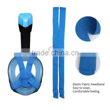 High Quality Full Face Full View Silicone Snorkeling Mask 180 Viewing photo-2