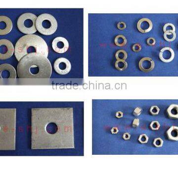 telecom hardware assemblies, America standard bolt, nuts, washer, NYLON bolt, safety end cap