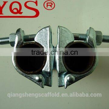 Scaffolding tube coupler 48.3mm forged swivel/ fixed right angle clamp