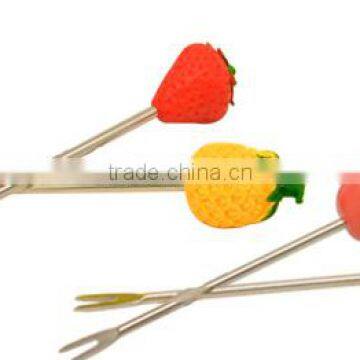 stainless steel fruit fork set