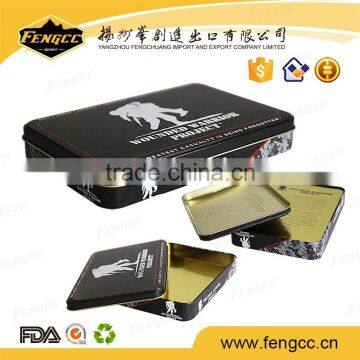 cookie samll printed blank tin cigarette box