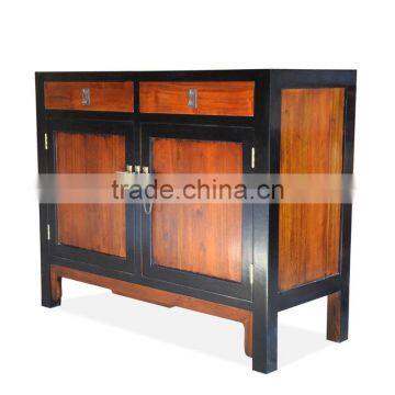 Buffet Console Oriental Japan Antique Mahogany Wood Furniture photo-3