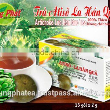 ARTICHOKE LUO HAN GUO TEA- Herbal tea(teabag)