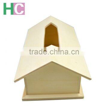 New Design Natural Wooden Tissue Box photo-2