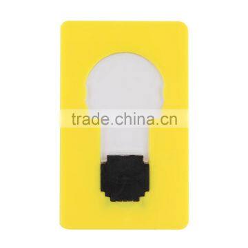 New Design Portable Hot Sale Cute Portable Pocket Fold Switch LED Card Night Lamp Put In Purse Wallet Convenient Light photo-4