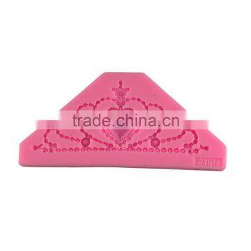 liquid silica gel mould DIY cake decorating tool - crown pattern taobao 1688 agent