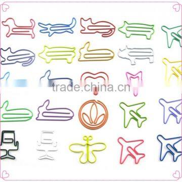 Round Transparent PP Box With Assorted OEM Shapes Metal Paper Clips