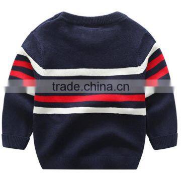2017 New Models Plain Cotton Pullover Sweaters for Children photo-3