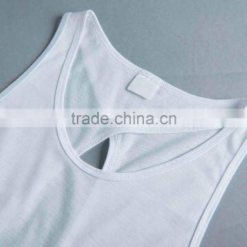 Sublimation Blank Split Tank Top Blank Tank Top Custom Logo Printing no Minimum photo-5