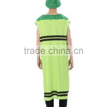 Adult Men's Green Crayon Costume