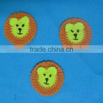 High Quality Crochet Animal Applique for Kids Garment photo-2